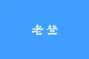 老登