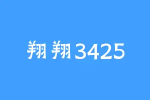 翔翔3425