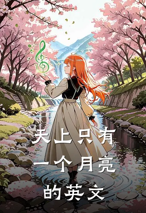 天上只有一个月亮的英文