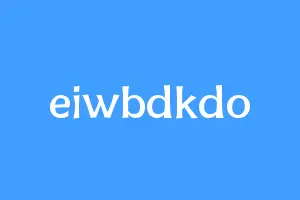 eiwbdkdo