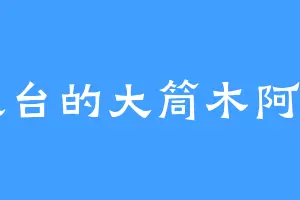 凤凰台的大筒木阿修罗