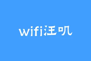 wifi汪叽